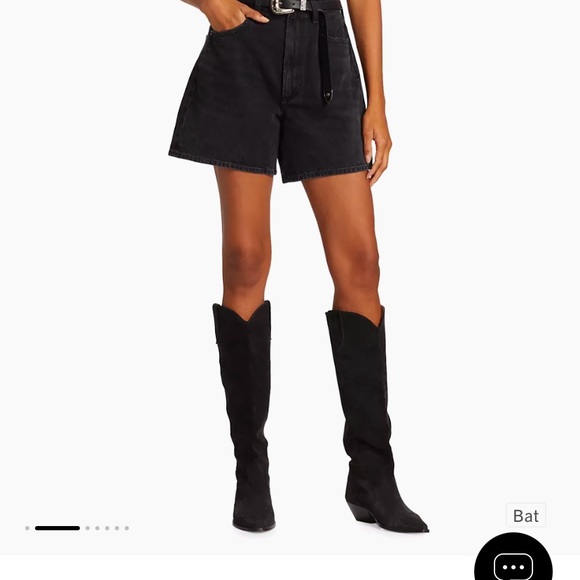 Stella High-Rise Denim Shorts - Picture 3 of 4